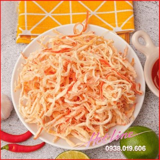 500G Mực Sợi Hấp Nước Dừa