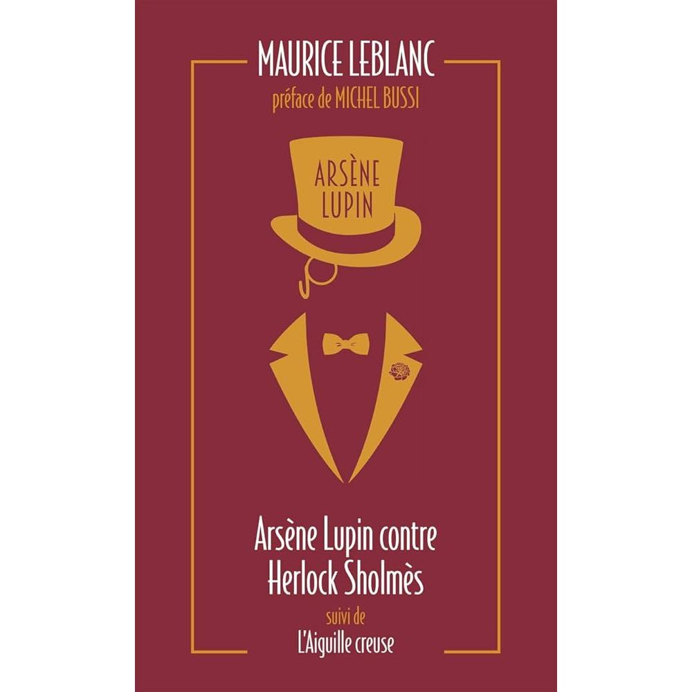 Sách - Tiểu thuyết Tiếng Pháp - Arsene Lupin contre Herlock Sholmes - Suivi de L'aiguille creuse