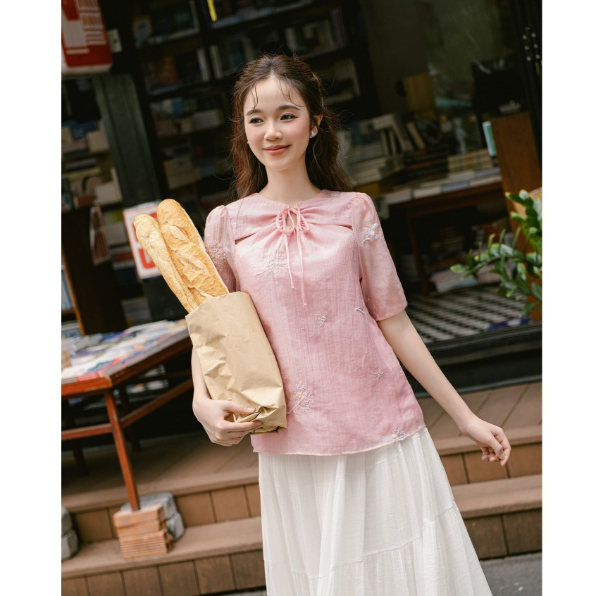 OLV - Áo hoa kiểu suông Dilys Fleur Top