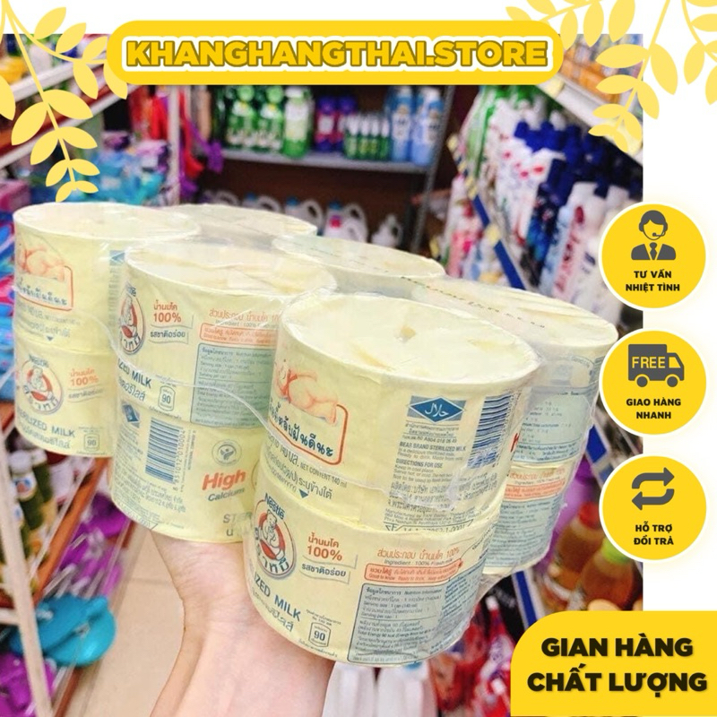 Lốc 12 hộp sữa gấu nestle chính hãng thái lan