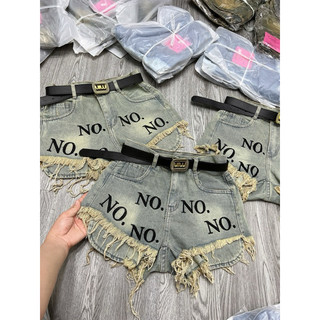Quần short nử lộ túi thêu no.no