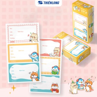 Nhãn vở Thiên Long NBL-008