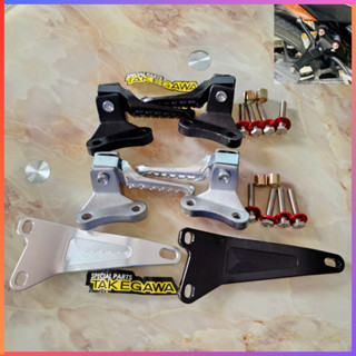 Nguyên Bộ Gác Chân Winner X/V1 + Pát Pô CNC 8li - Kèm Sẵn 4Ốc, Lòng Đền, Cục Canh - Có Phân Loại Lẻ Món