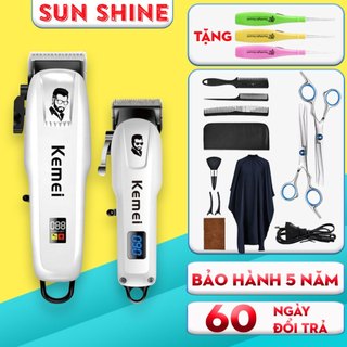 Tông đơ cắt tóc, tăng đơ hớt tóc chính hãng kemei, máy cắt tóc dành cho salon, nam, gia đình, trẻ em