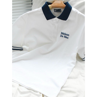 Áo Collar Polo / WHITE