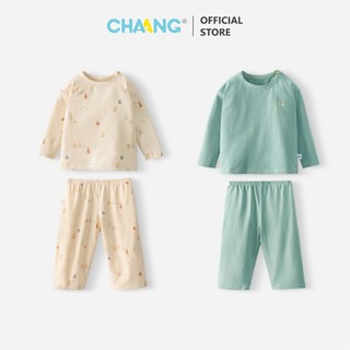 Bộ quần áo dài cài vai bé trai Nature Chaang