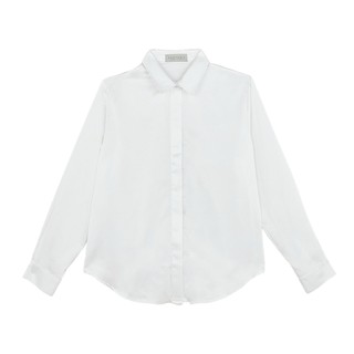  Áo Sơ Mi Công Sở Tay Dài Form Rộng Basic Chất Lụa Mát Mẻ BBSTORE'S - A2379