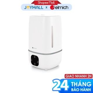 Máy Tạo Ẩm Siêu Âm Elmich HE-8987, Hàng Chính Hãng, 4 lít, Khuếch Tán Tinh Dầu, 3 Mức Chỉnh -JoyMall