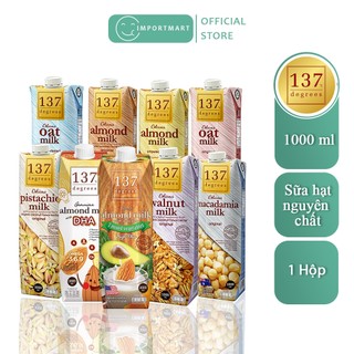 Sữa Hạt 137 Degrees Thái Lan - Hộp 1000ml