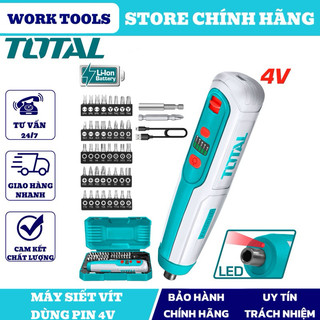 Total máy siết vít dùng pin 4v tsdli0403 & tsdli0406