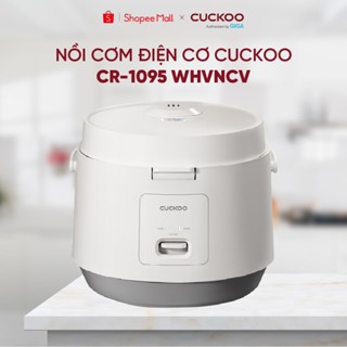 Nồi cơm điện cơ Cuckoo CR-1095 WHVNCV - Dung tích 1.8L - Lòng nồi phủ mem chống dính - Có Xửng hấp - BH 24 Tháng