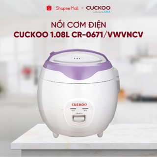 Nồi cơm điện Cuckoo 1.08 lít CR-0671/VWVNCV - Nhỏ gọn - Lòng nồi chống dính - dễ dàng vệ sinh - Bh 12 Tháng