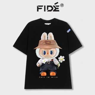Áo thun FIDE LABUBU phông unisex form rộng local brand nam nữ cổ tròn oversize - AT76