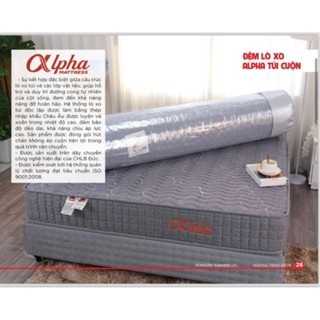 ( FREE SHIP ) ĐỆM LÒ XO TÚI CUỘN TUẤN ANH - LOXO ALPHA - BẢO HÀNH 10 NĂM - HÀNG CHÍNH HÃNG