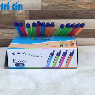 5 cây BÚT BI SIÊU TRƠN 0.5MM E134 (vpp Tritin)
