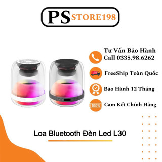Loa bluetooth đèn led l30 âm bass siêu ấm - led nhiều chế độ