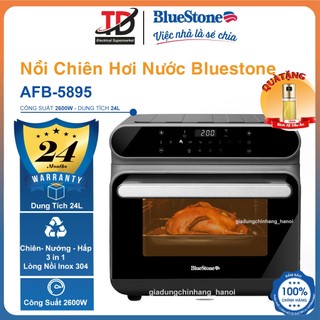 Nồi Chiên Hơi Nước BlueStone AFB-5895, Công Suất 2630w - Dung Tích 24Lit, Hàng Chính Hãng