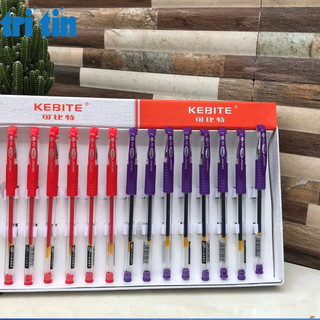 10 BÚT NƯỚC MINI GEL (Đen, Xanh, Đỏ, Tím) (vpp Tritin)