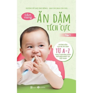 Sách - Cẩm nang ăn dặm tích cực - Trọn bộ/ lẻ tùy chọn - Hương Đỗ ( Mẹ Ong Bông)