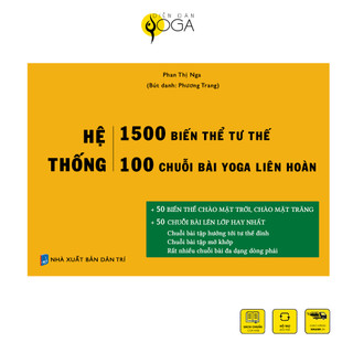 Sách - Hệ thống 1500 biến thể tư thế, 100 chuỗi bài Yoga liên hoàn