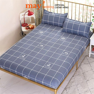 Ga giường kèm vỏ gối nằm ga gối poly bọc đệm cho nệm mọi kích thước 1m2x2m 1m6x2m 1m8x2m 2m2x2m