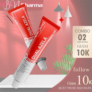 ACNECEUTICS Gel Mụn Dual Azela Hỗ Trợ Làm Giảm Và Ngăn Ngừa Mụn, Giảm Thâm Đen, Thâm đỏ ( 20g)