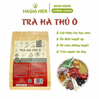 Trà hà thủ ô thảo mộc - set hút chân không 10 gói - hàng loại 1
