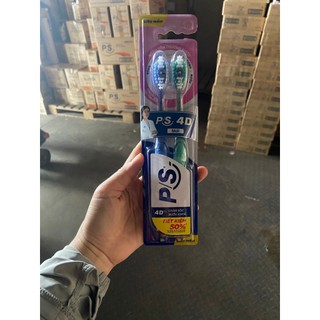 Bàn Chải Đánh Răng PS 4D Cao Cấp bộ 2 cây