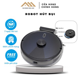 Robot hút bụi lau nhà mini SEGOO tích hợp công nghệ di chuyển bằng rada của Đức sạc tự động