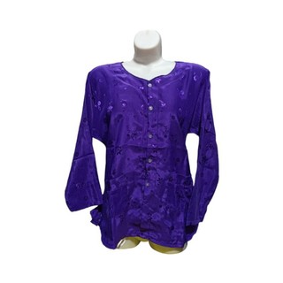 Áo lụa áo gấm bà ba có túi cho bà già