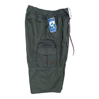 Quần short thô nam túi hộp, quần ngố thô trung tuổi