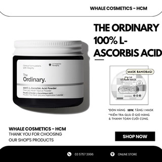 Bột vitamin c the ordinary 100% l-ascorbic acid powder