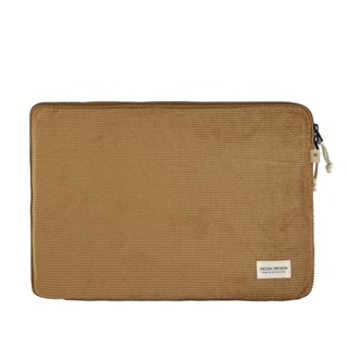 Túi chống sốc laptop vải nhung màu nâu Brown | Ziczac Design