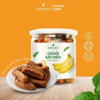 Chuối Sấy Dẻo Ngọt Nguyên Chất we'natur 330g