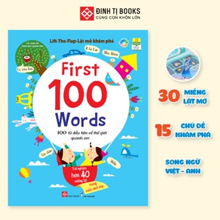 Sách - Lift the flap - Lật mở khám phá dành cho trẻ từ 0 - 6 tuổi - Nhiều chủ đề - Đinh Tị Books