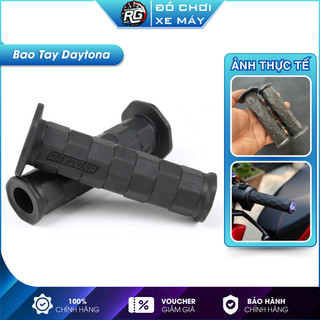 Bao tay Daytona cách điệu ô vuông, êm tay, gắn mọi dòng xe sirius, wave, satria,...