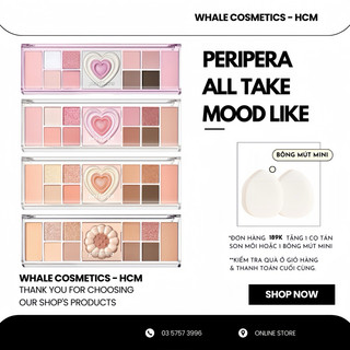 Bảng Phấn Peripera All Take Mood Like Palette