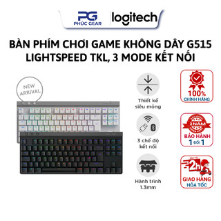 Bàn phím gaming không dây low profile logitech g515 lightspeed tkl - lightsync rgb - hàng chính hãng