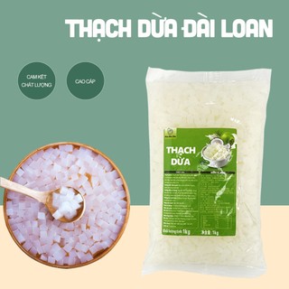 Thạch Dừa Đài Loan loại ngon, túi 1kg