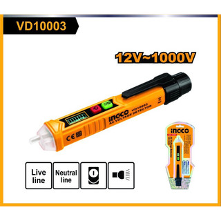 Bút thử điện kĩ thuật số đa năng thông minh 12-1000v INGCO VD10003 VD100026