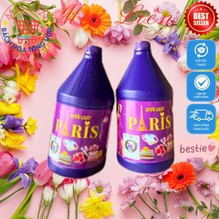Nước giăt paris hương nước hoa can 3.6 lít. nước giặt cao cấp chính hãng