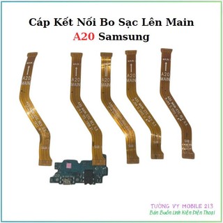 Cáp kết nối bo sạc lên main samsung a20