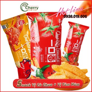 Bịch snack cà chua/tôm hùm khổng lồ