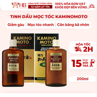 Tinh Dầu Dưỡng Tóc và Mọc Tóc Kaminomoto Nhật Bản 200ml ngừa rụng tóc, hói đầu hiệu quả