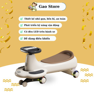  Xe chòi chân cho bé Xe lắc cho bé mẫu mới có đèn có nhạc 