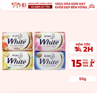 Xà phòng tắm Kao White 130g - Xà bông tắm số 1 Nhật Bản