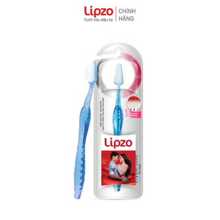 [Combo 5] Bàn Chải Đánh Răng Lipzo Crystal Love For Man Cho Nam Giới Lông Nở Kết Hợp Chỉ Tơ Nha Khoa Siêu Mềm Mảnh