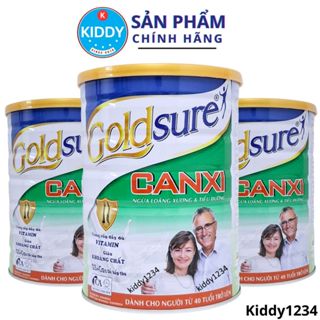 Sữa GOLDSURE CANXI 900G dành cho người già, ngừa loãng xương, tiểu đường (mẫu nắp lùn)