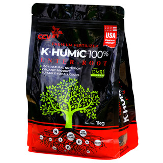 Phân bón HUMIC CCV kích thích mọc rễ, giải độc hữu cơ, đất tơi xốp, cây kháng bệnh (1 kg)