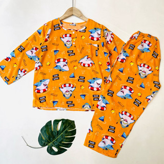 [ SIZE XL:37-43kg] Bộ tole tay dài quần dài BÉ TRAI